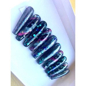 Galaxy Girl Press On Nails
